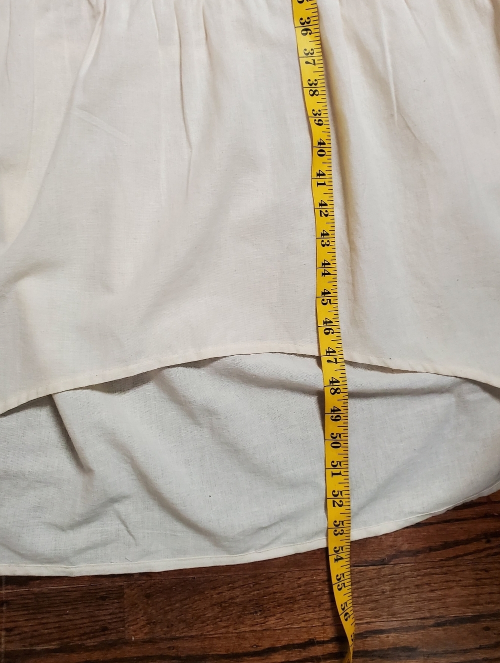Free People By Native Youth NWT Folunce Open Back Linen Dress Cream Size XL - Picture 11 of 14